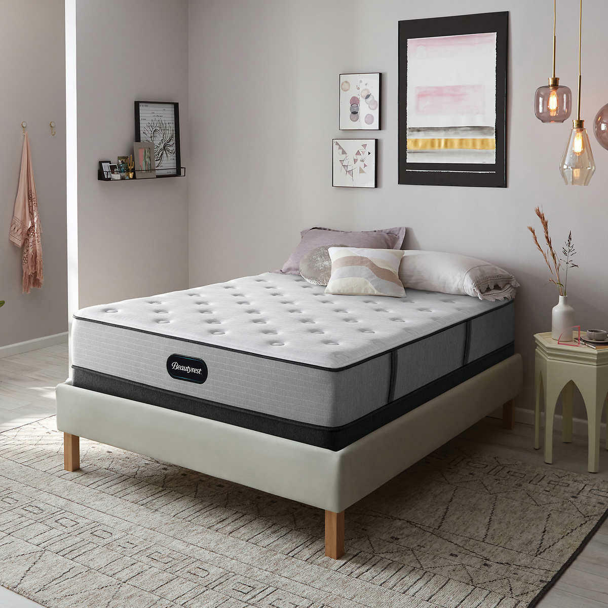 Beautyrest 12" BR800 Medium Mattress, Bed Size:  Twin