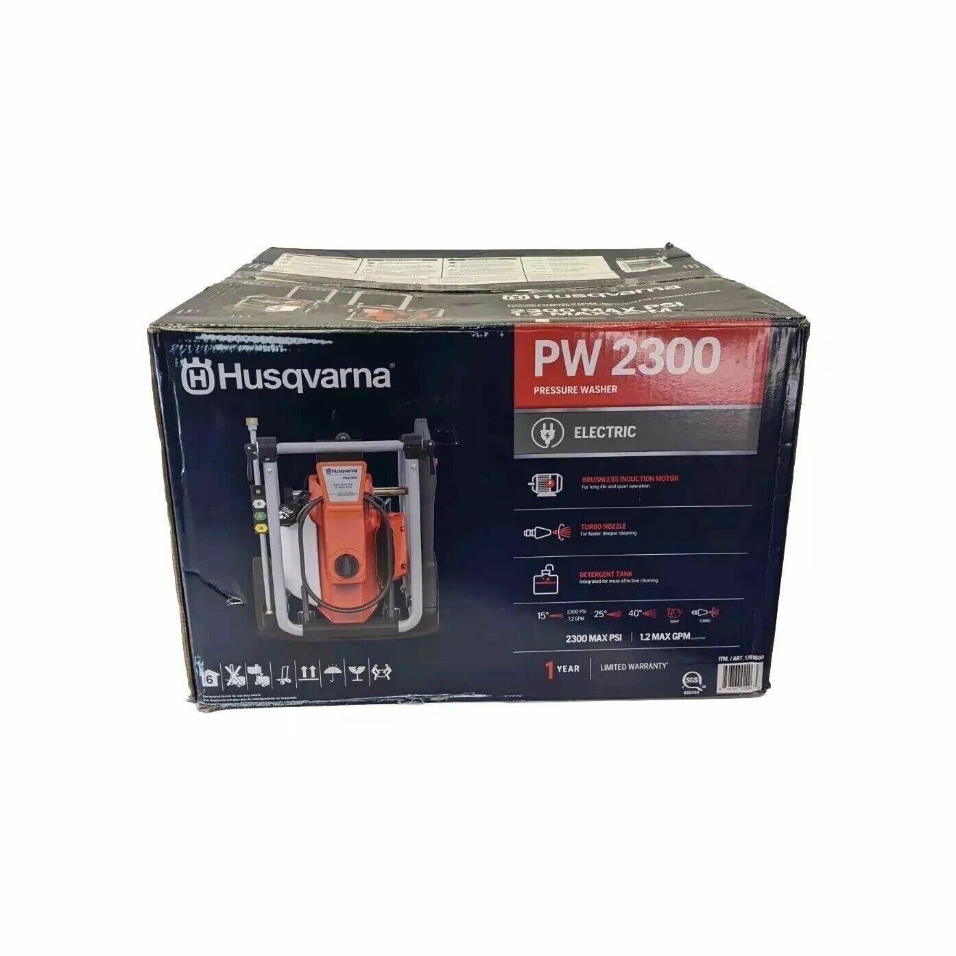 Husqvarna 2300 PSI Electric Powered Pressure Washer
