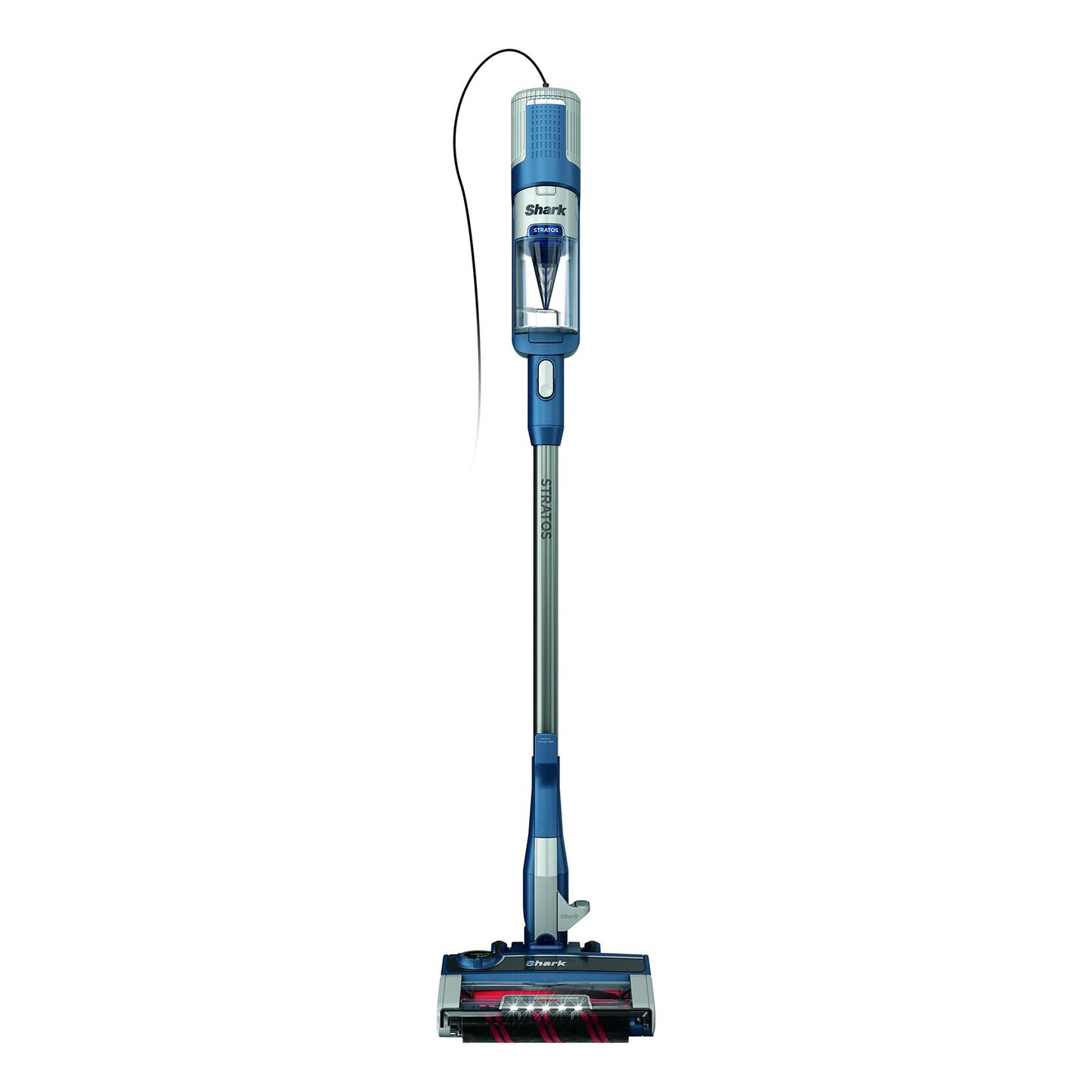 Shark HZ3002 Stratos Ultralight Corded Stick Vacuum with DuoClean PowerFins HairPro, Self-Cleaning Brushroll, & Odor Neutralizer Technology, Navy