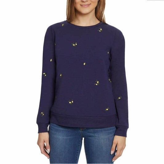 Gloria Vanderbilt Ladies' Embroidered Crewneck
