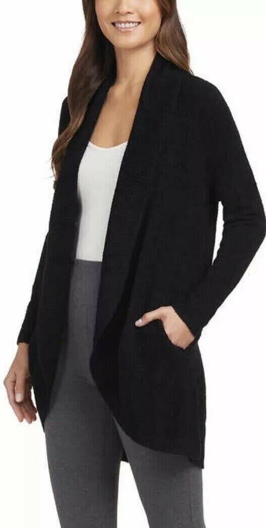 Max & Mia Ladies The Essential Travel Cardigan Size XXL - Black
