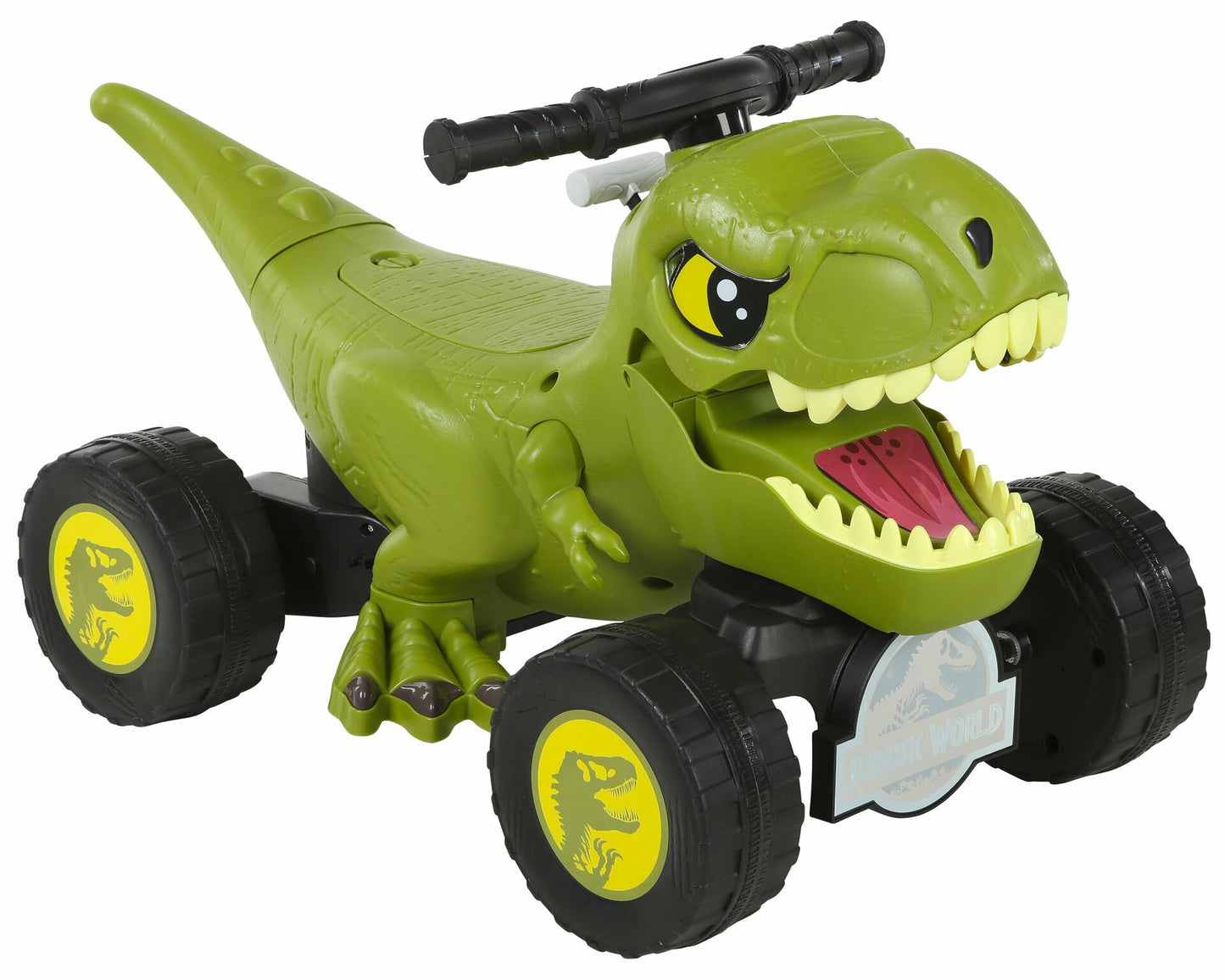 6V Jurassic World T-Rex Quad with Interactive Play Features
