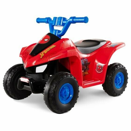 6V Spiderman ATV, Battery Powered Ride on, by Hyper Toy Company