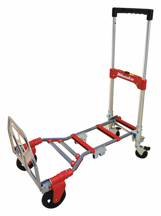 Milwaukee 150 lb. Vertical Capacity and 300 lb. Horizontal Capacity Convertible Truck