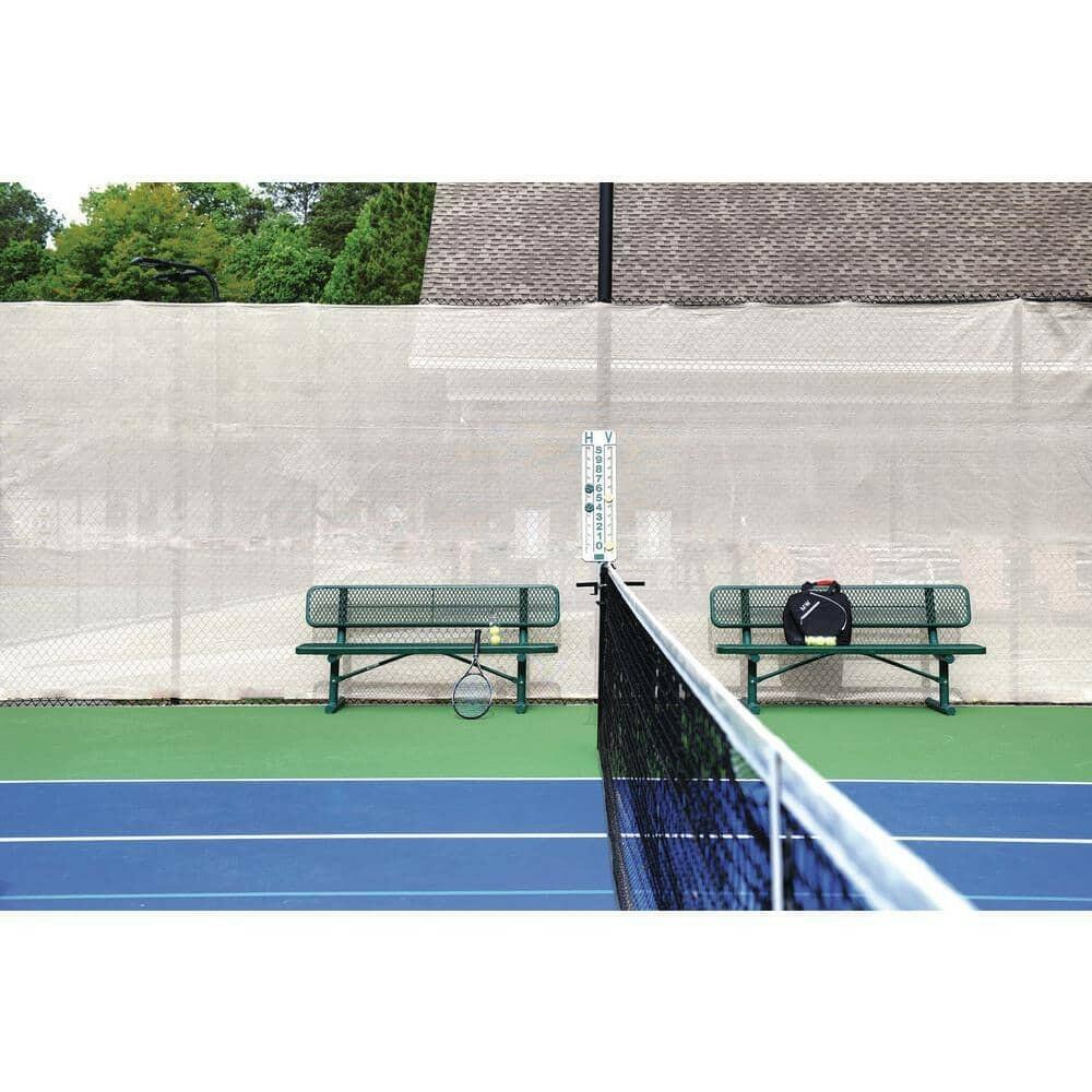 Vigoro 6 ft. x 100 ft. Almond Sun Shade Fabric Shade Cloth