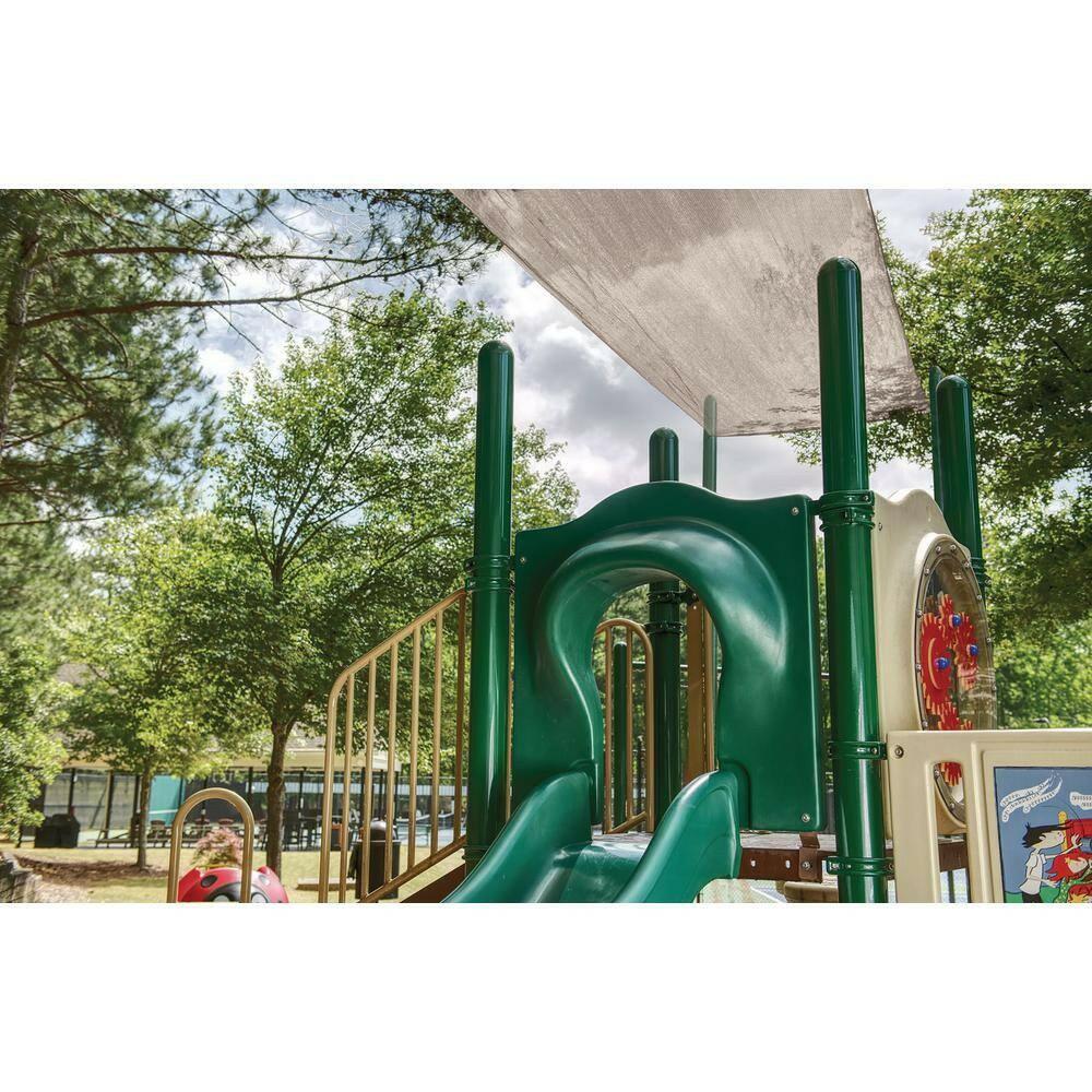 Vigoro 6 ft. x 100 ft. Almond Sun Shade Fabric Shade Cloth