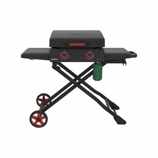 Nexgrill Daytona 2-Burner Propane Gas Griddle with Foldable Cart