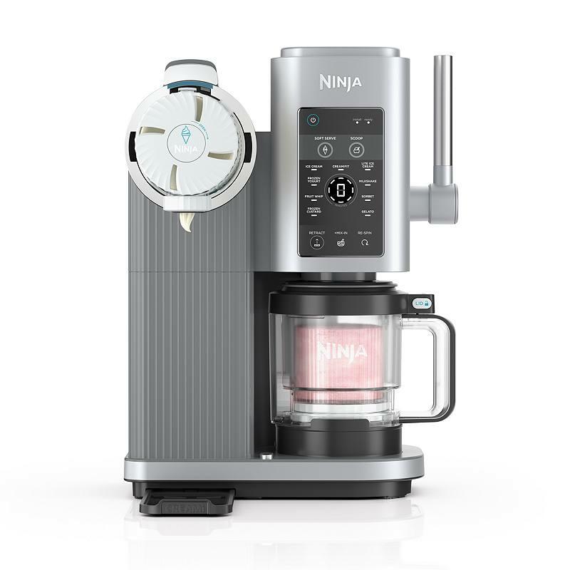 Ninja - Swirl™ by CREAMi® Soft Serve and Ice Cream Maker, 13 One-Touch Program - Silver