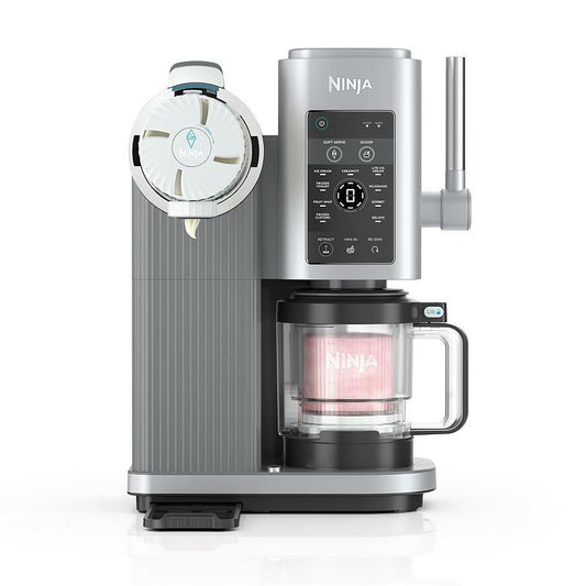 Ninja - Swirl™ by CREAMi® Soft Serve and Ice Cream Maker, 13 One-Touch Program - Silver