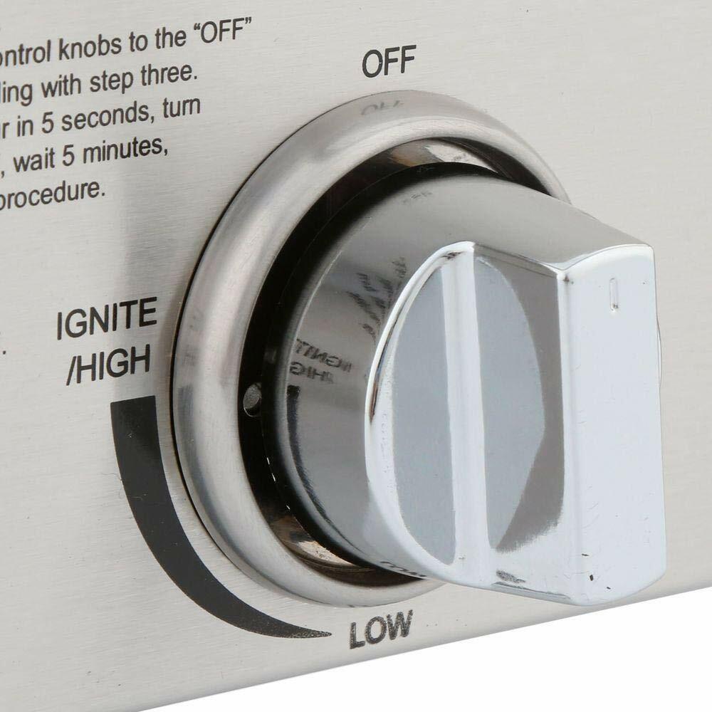 2-Burner Stainless Steel Table Top Portable Propane Gas Grill