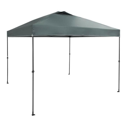 Everbilt 10 ft. x 10 ft. Grey Instant Canopy Pop Up Tent