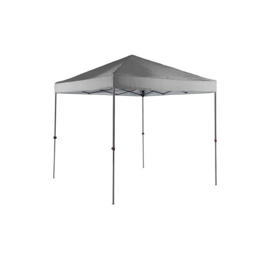 Everbilt 8 ft. X 8 ft. Grey Straight Leg Instant Canopy Pop Up Tent Sto-N-Go
