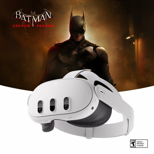 Meta Quest 3 512GB | Thirty Percent Sharper Resolution — 2X Graphical Processing Power — Play Without Wires