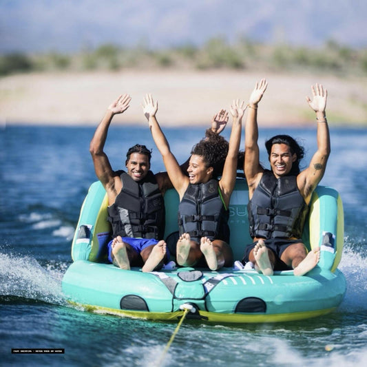 Inflatable 1-3 Person Towable Tubes For Boating Water Tubes For Boats To Pull