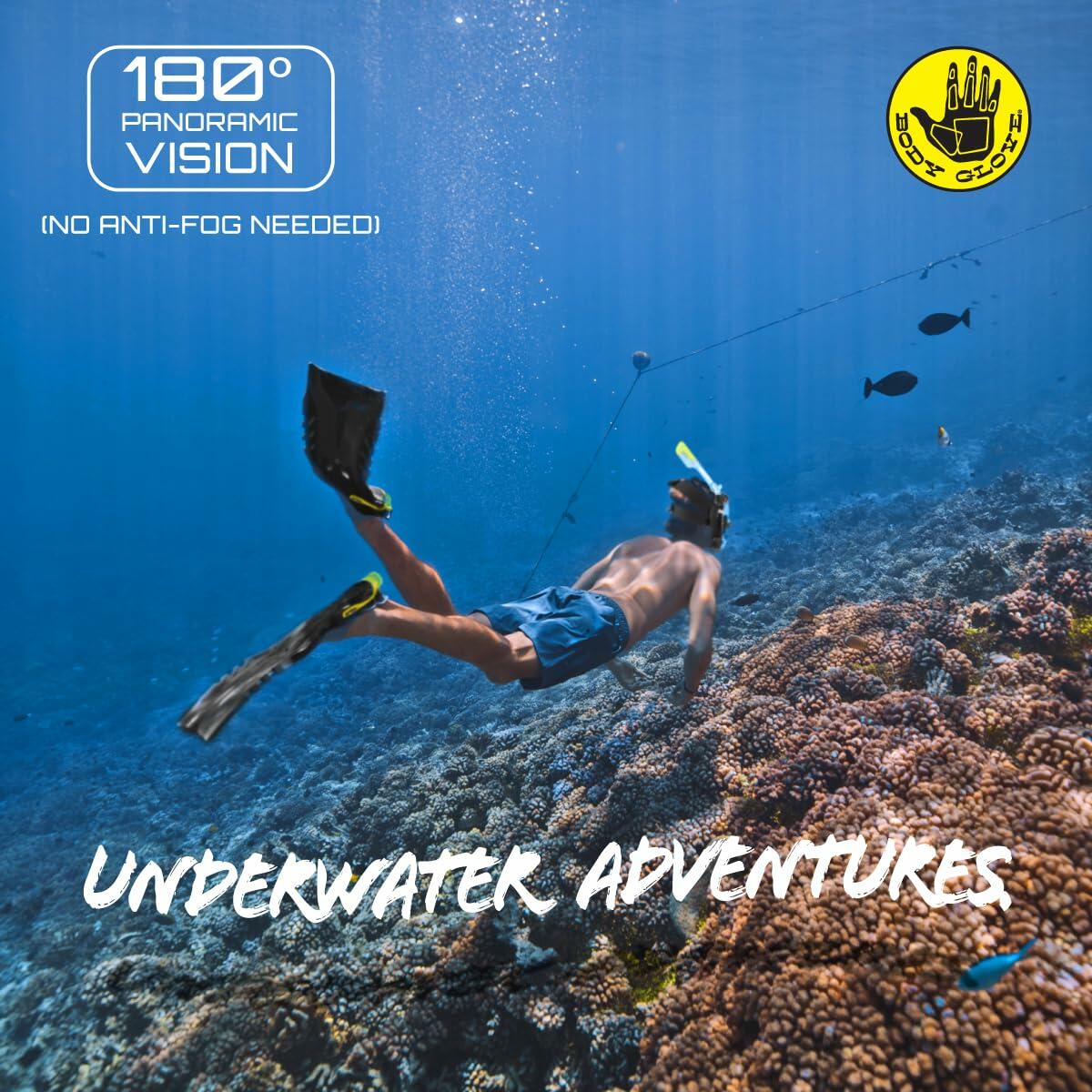 Body Glove Aire Full Face Snorkel Set