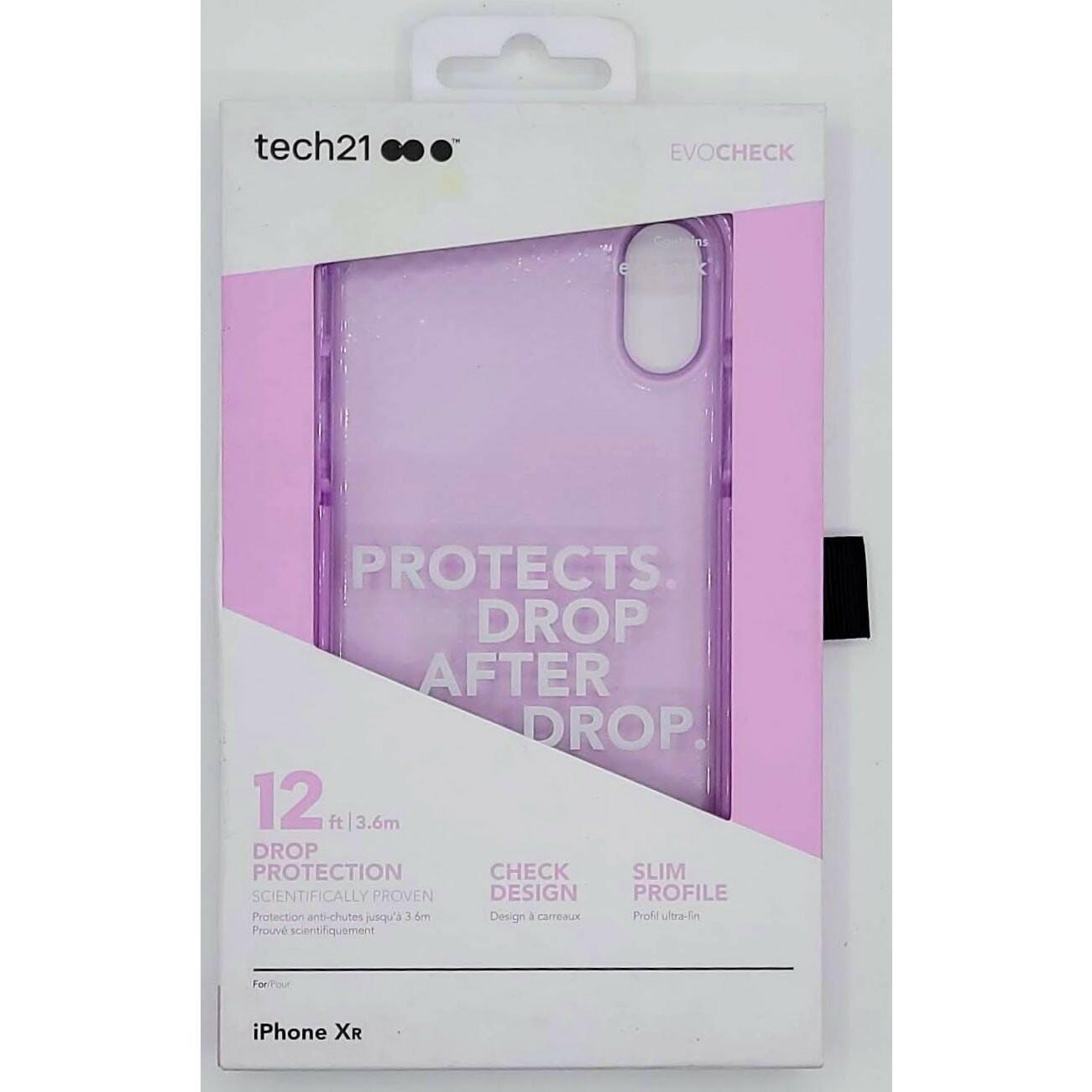 Tech21 Evo Check iPhone XR - Orchid