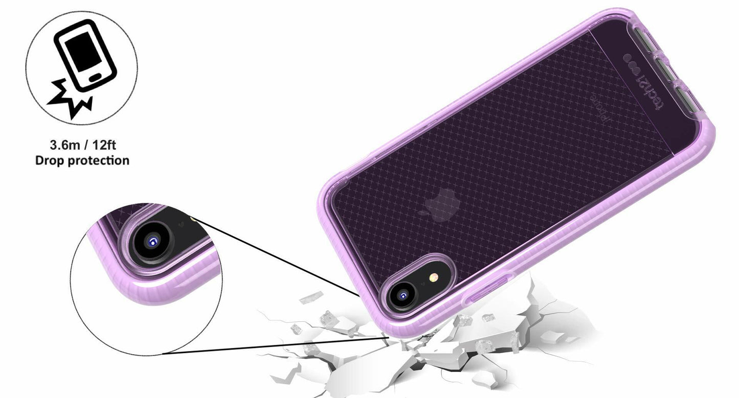 Tech21 Evo Check iPhone XR - Orchid