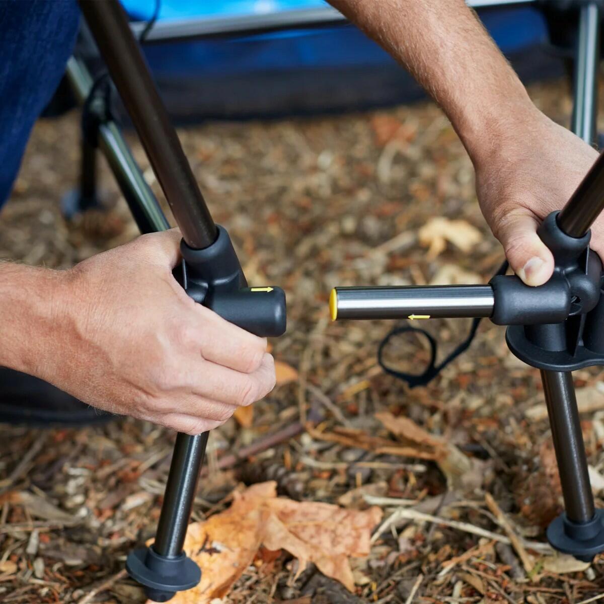 Cascade Mountain, Tech Flex Height Sling Chair w Carry Bag - Blue