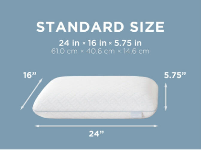 Serenity by Tempur-Pedic Cooling Memory Foam Pillow