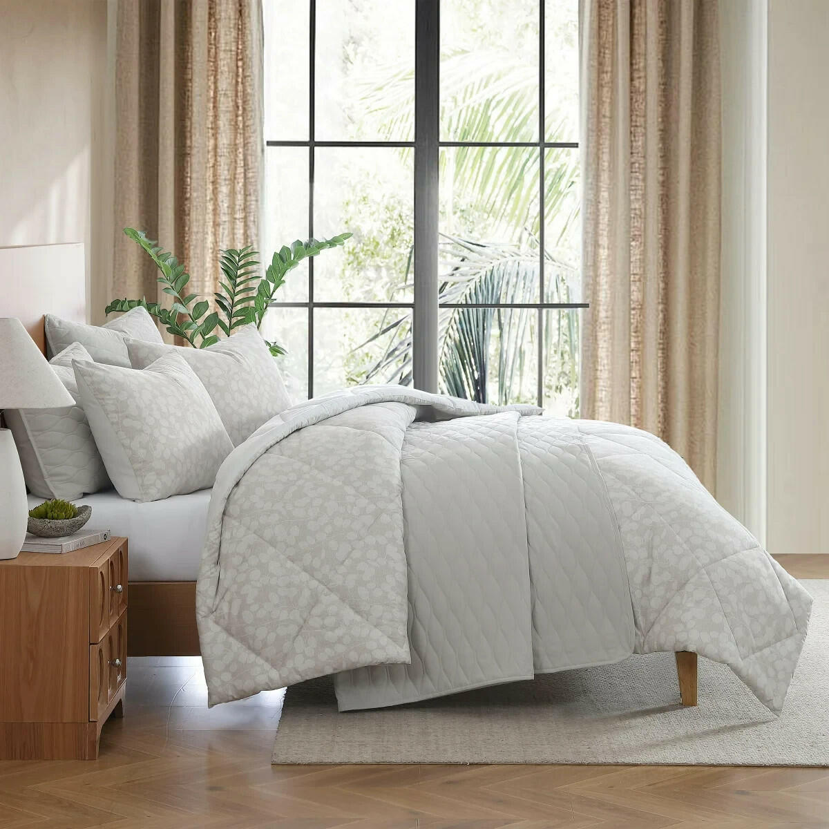 Jennifer Adams Reversible 6-piece Comforter Set - Ira - King