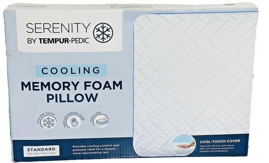 Serenity by Tempur-Pedic Cooling Memory Foam Pillow