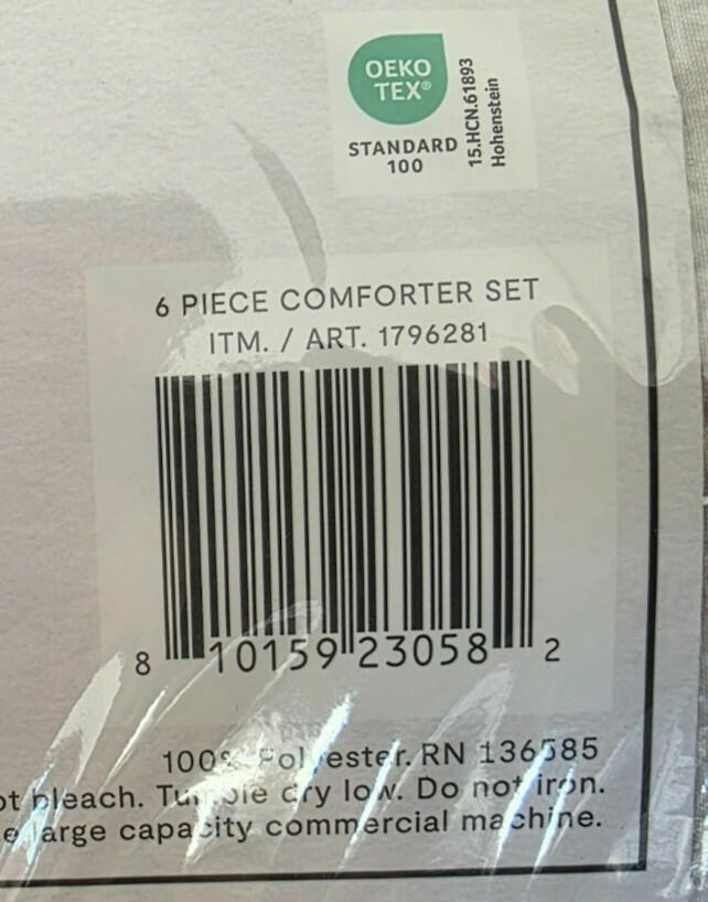 Jennifer Adams Reversible 6-piece Comforter Set - Ira - King