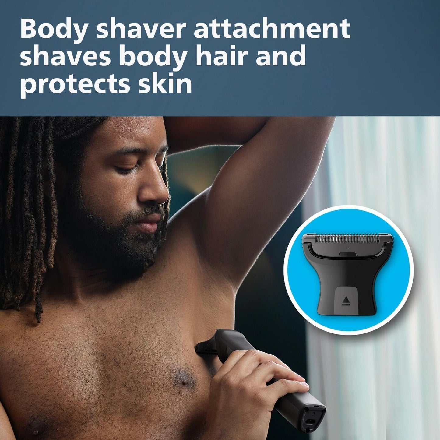 Philips Multigroom Series 9000, 20-Piece All-in-One Trimmer Set with Storage Pouch, Gray