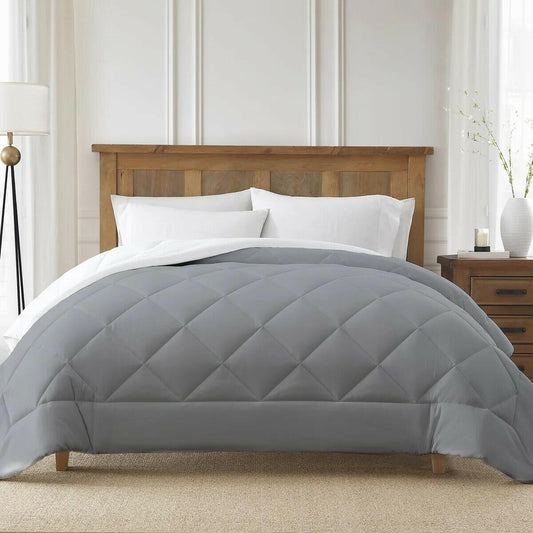 Arlee Sutton Place Cooling Comforter Revers, Queen - Gray