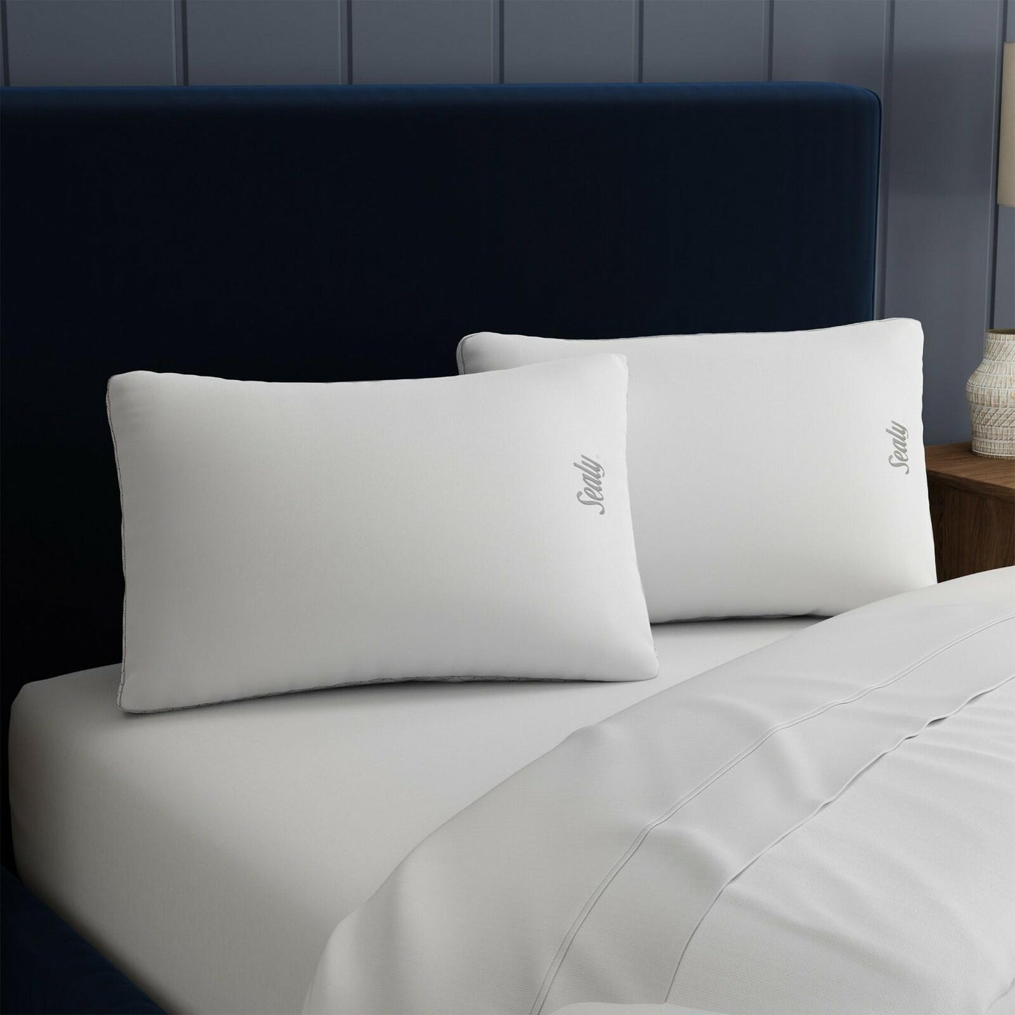 Sealy Sterling Collection Down-Alternative Pillow, 2-pack, Jumbo