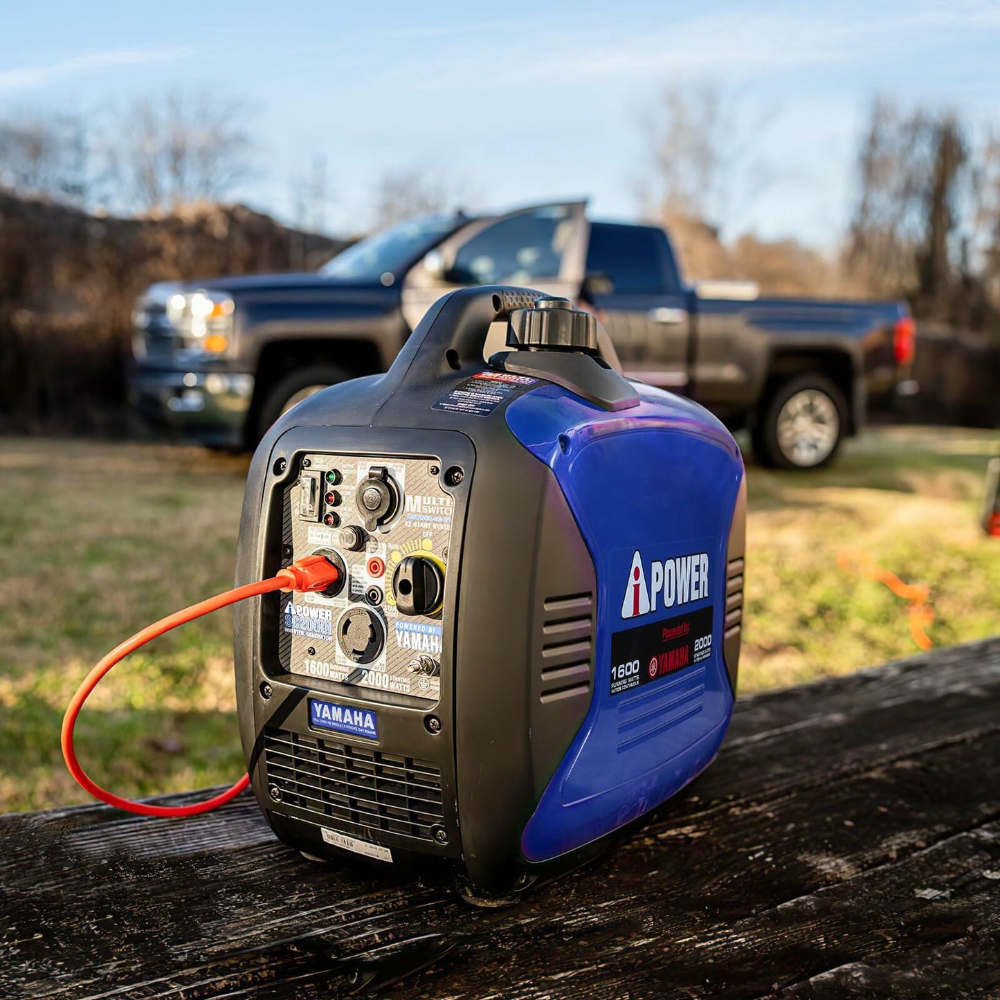 A-IPower 1600W Running / 2000W Peak Yamaha Powered Gas Inverter Generator