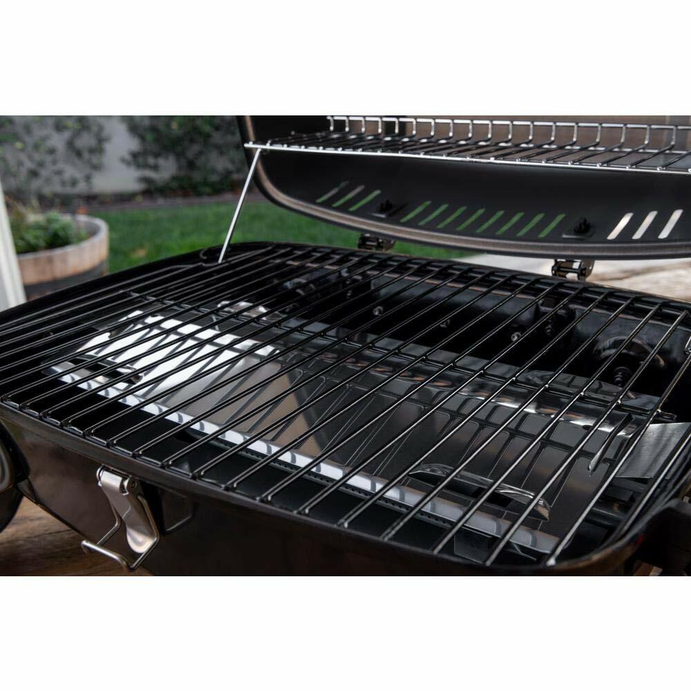 Nexgrill 1-Burner Portable Propane Gas Table Top Grill in Black