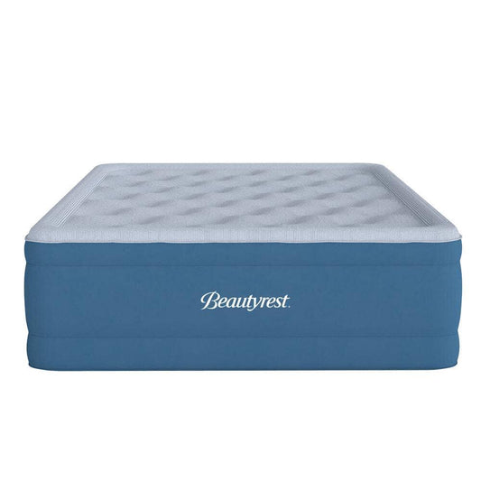 Boyd Sleep Beautyrest Comfort Plus 17  Offset Coil Full Air Mattress with Inset Pump