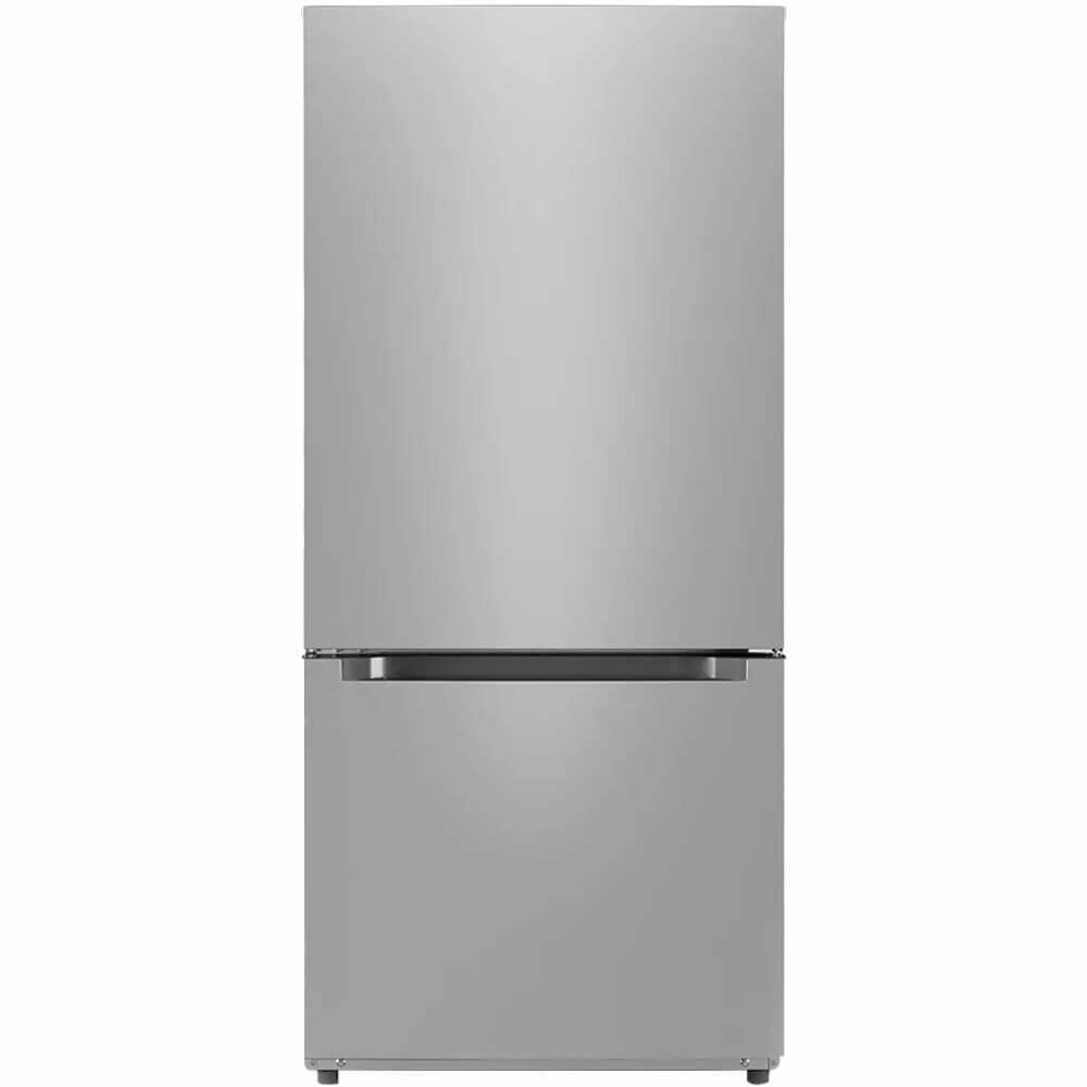 Midea MRB19B7AST 18.7 Cu. Ft. Stainless Bottom Mount Freezer Refrigerator