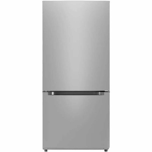 Midea MRB19B7AST 18.7 Cu. Ft. Stainless Bottom Mount Freezer Refrigerator
