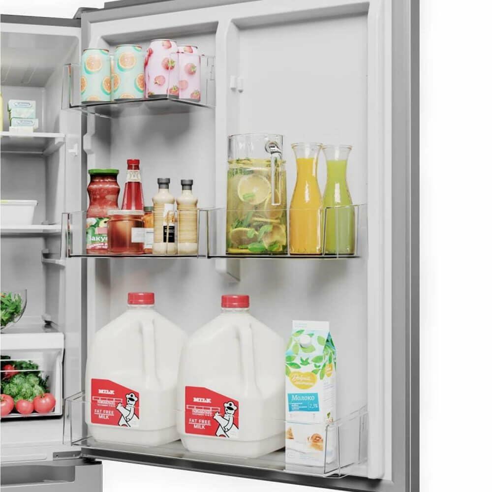 Midea MRB19B7AST 18.7 Cu. Ft. Stainless Bottom Mount Freezer Refrigerator