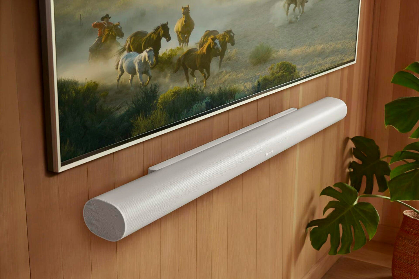 Sonos Arc Ultra Soundbar with Dolby Atmos and Voice Control - 9.1.4 Surround Sound for TV and Music - White