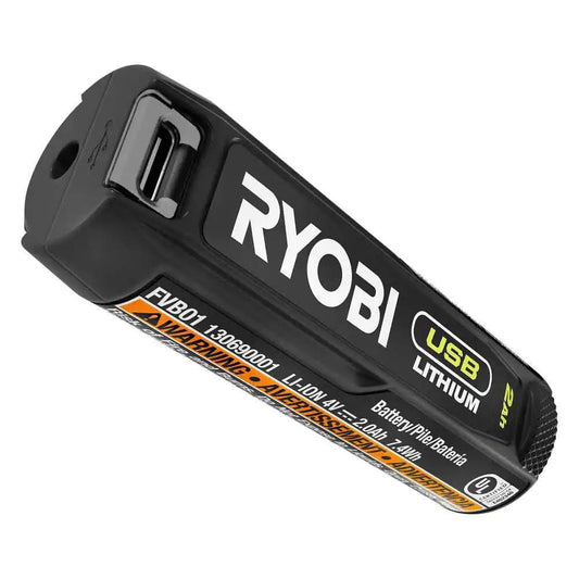 RYOBI USB Lithium 2.0 Ah Lithium-ion Rechargeable Battery