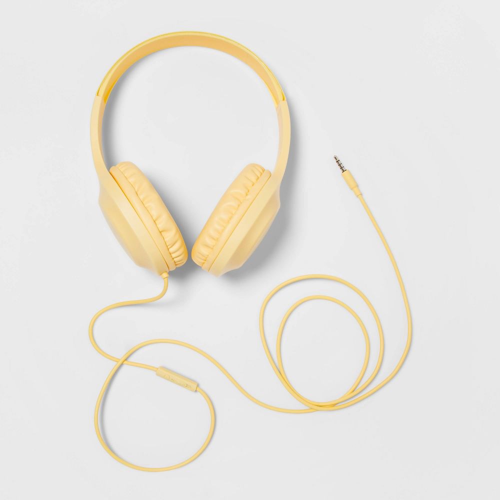 Wired On-Ear Headphones - heyday™ - Yellow