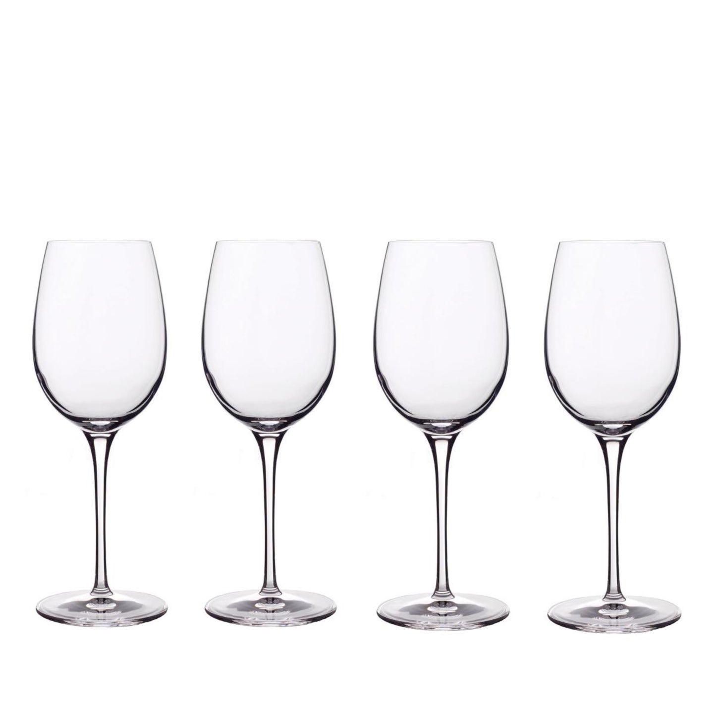 Luigi Bormioli Crescendo Set of 4 Chardonnay Glasses in Clear