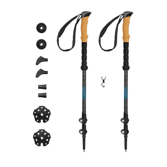 Cascade Mountain Tech Carbon Fiber Trekking Poles