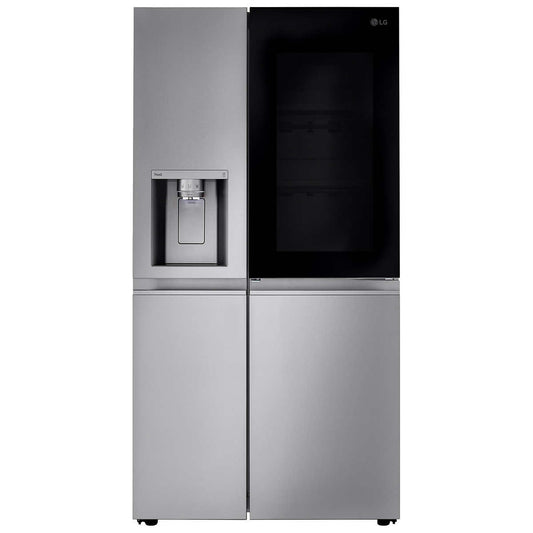 LG 27 cu.ft. Smart Side-By-Side InstaView Door-in-Door Refrigerator with Craft Ice