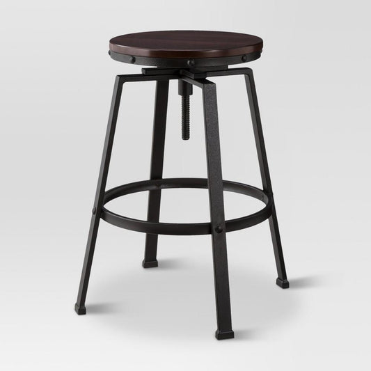 Lewiston Adjustable Swivel Barstool - Threshold™