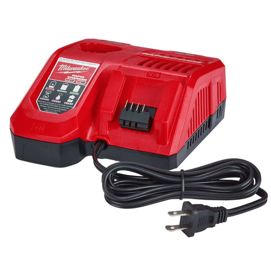 Milwaukee M12 and M18 12-Volt/18-Volt Lithium-Ion Multi-Voltage Rapid Battery Charger